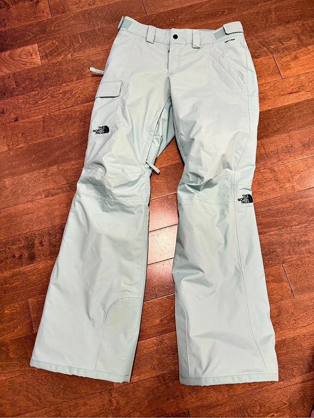 The North Face Women's Snow Pants in Mint Green Like New (s)
